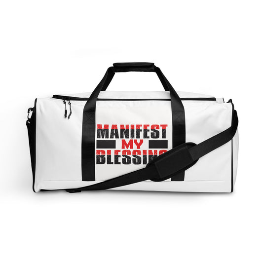Manifest My Blessing Duffle bag