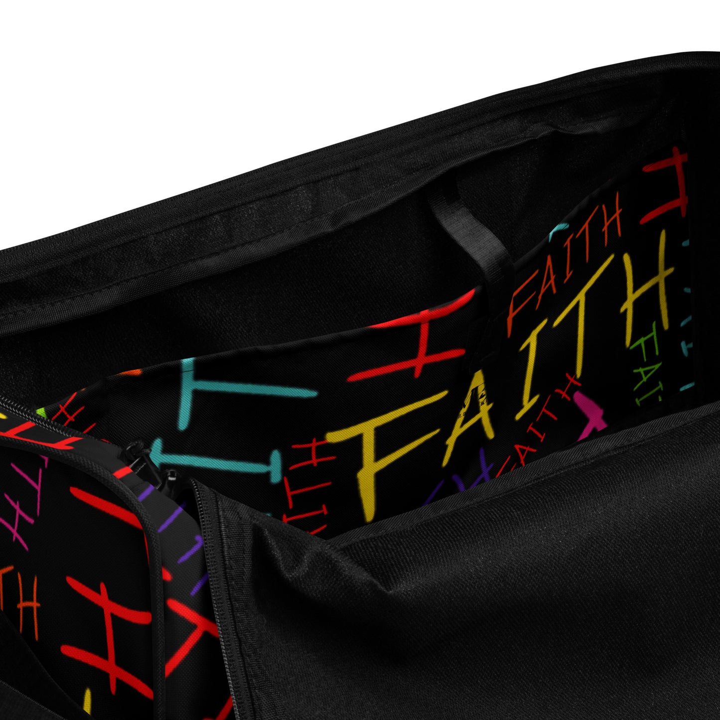 Faith-FULL Duffle bag (Black)