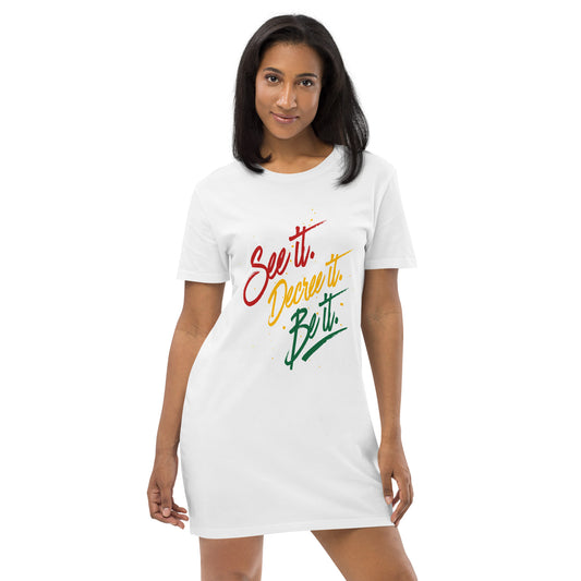 Organic cotton t-shirt dress
