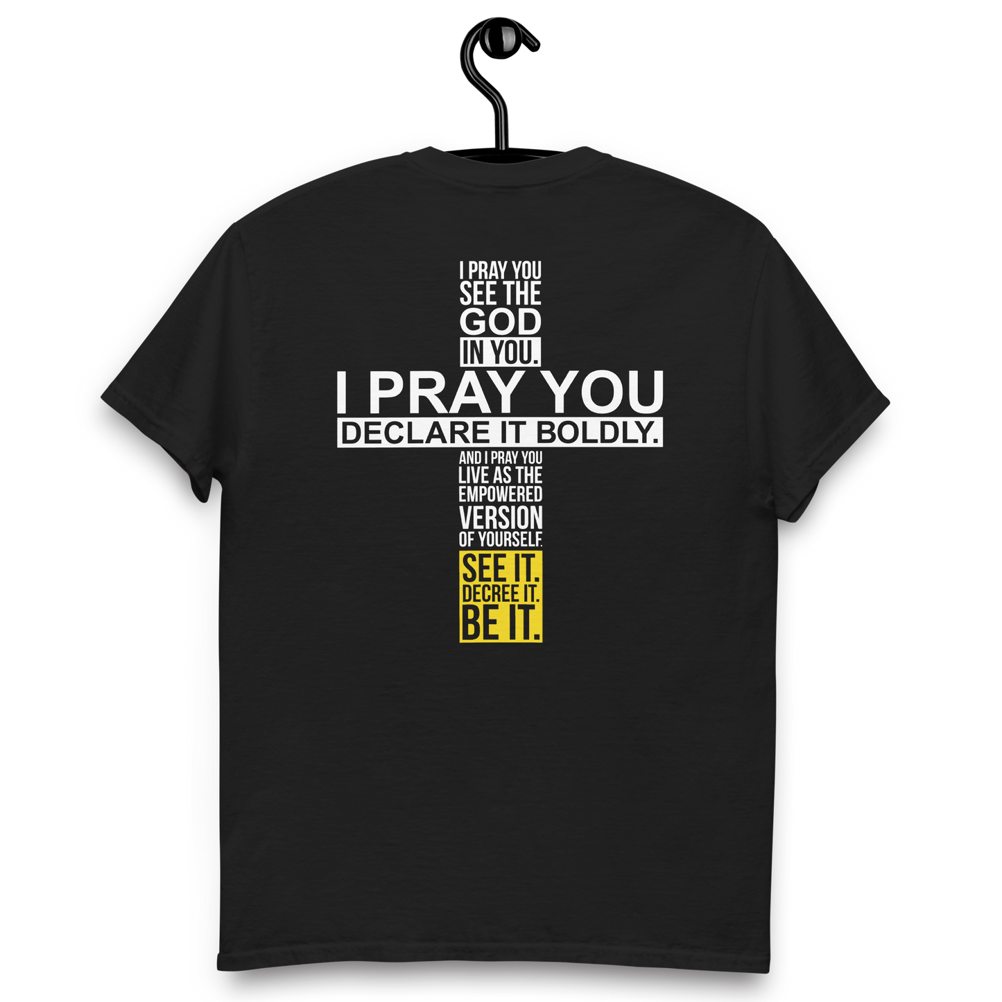 ONLY ONE RACE HUMAN (w/ Cross on Back)