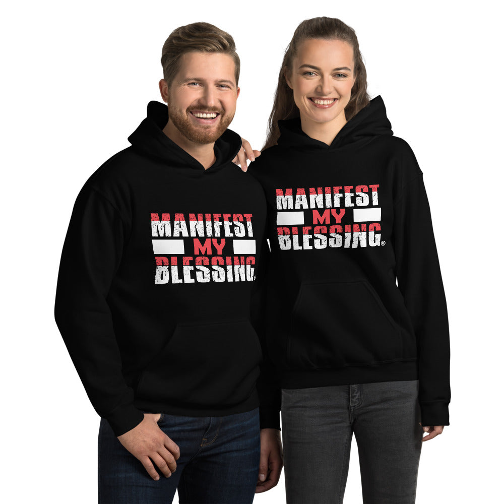 Red & White MMB Unisex Hoodie
