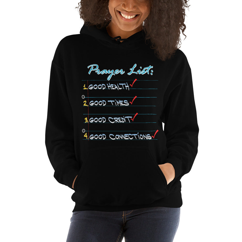 Unisex PRAYER LIST Hoodie