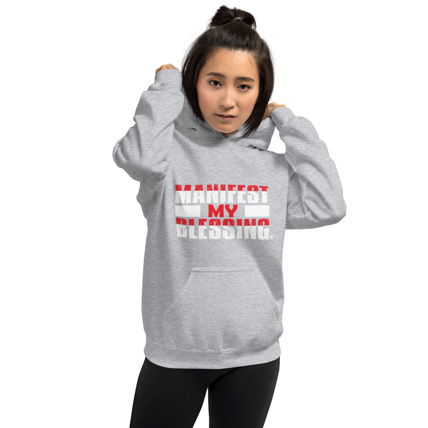 Unisex MMB RED-WHITE Hoodie