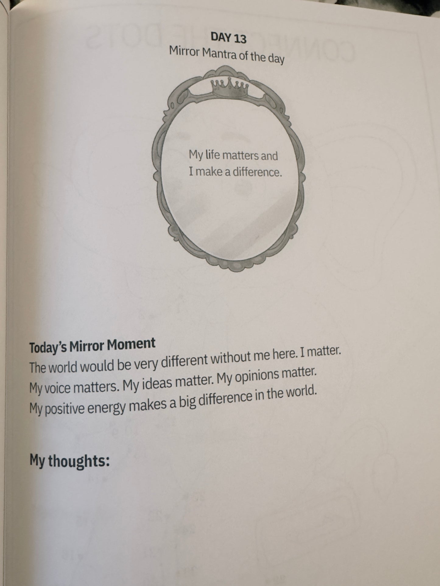 Mirror Mantras Vol 1 Paperback Book