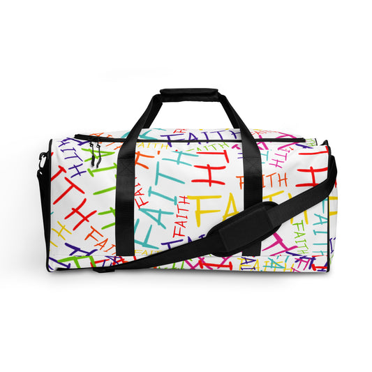 Faith-Full Duffle bag (White)