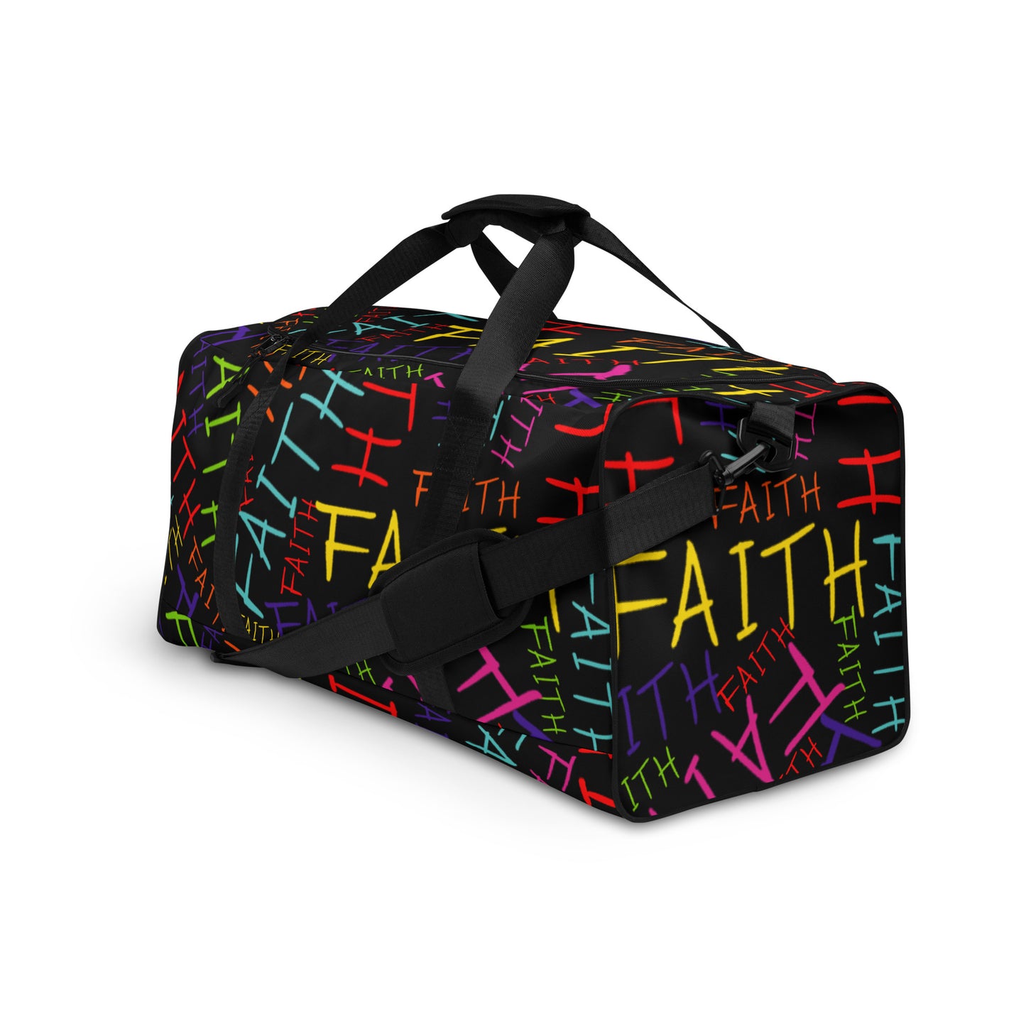 Faith-FULL Duffle bag (Black)