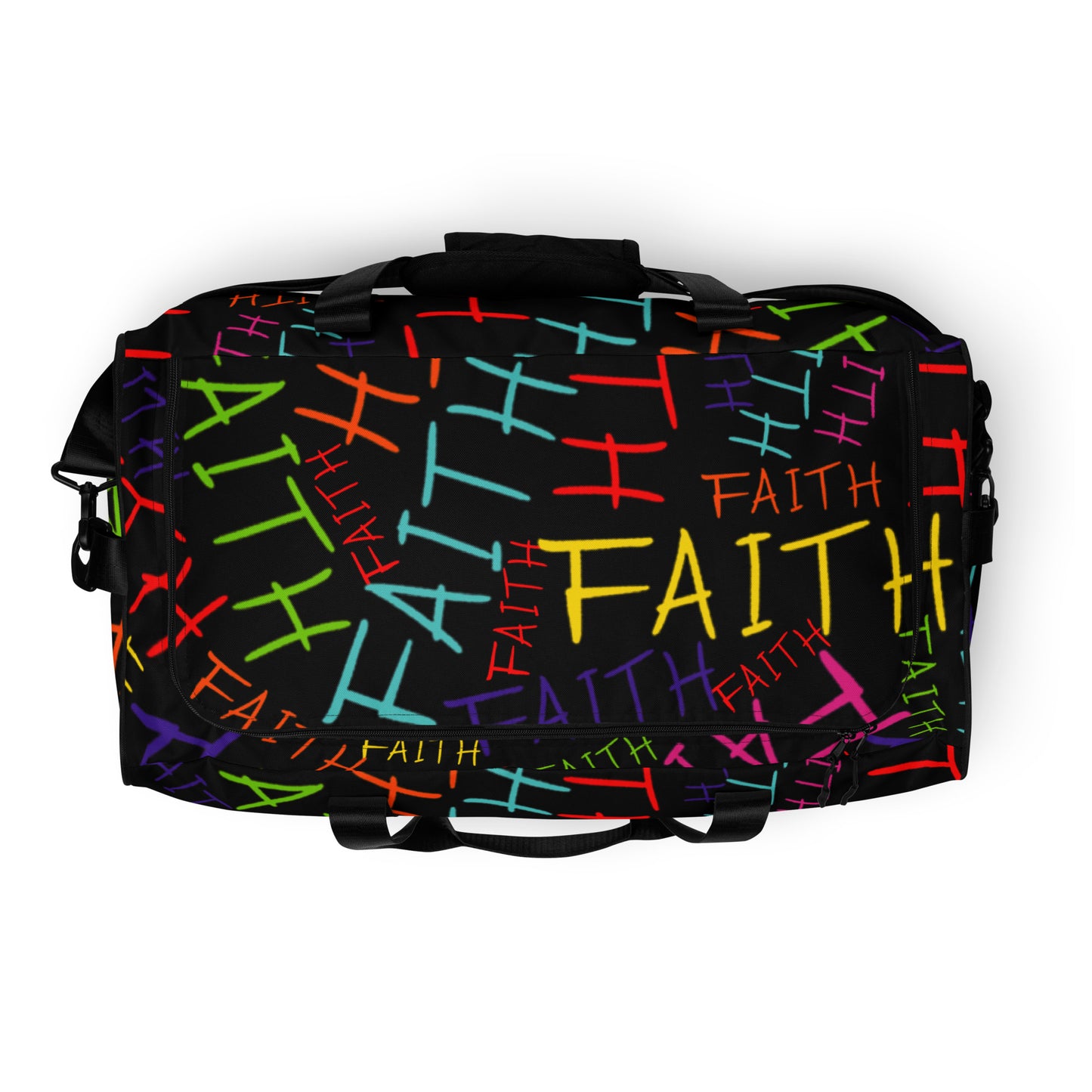 Faith-FULL Duffle bag (Black)