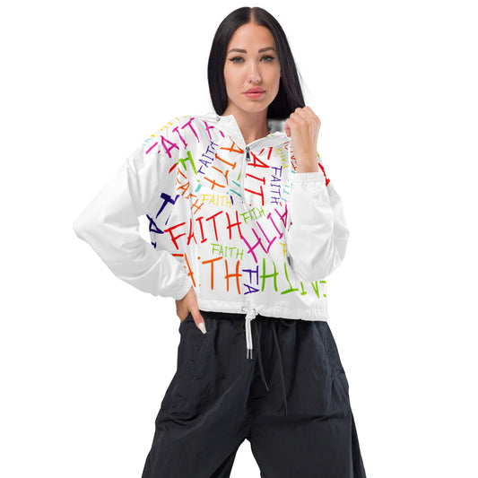 Women’s cropped windbreaker
