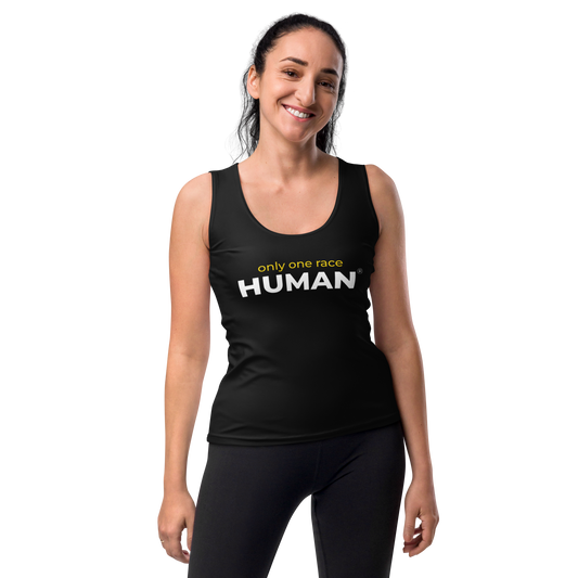 ONLY ONE RACE HUMAN (W/CROSS ON BACK)