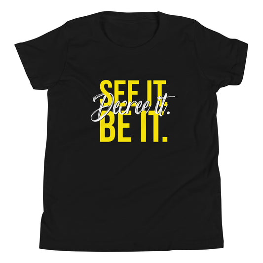 Youth Short Sleeve Motto/Tagline T-Shirt