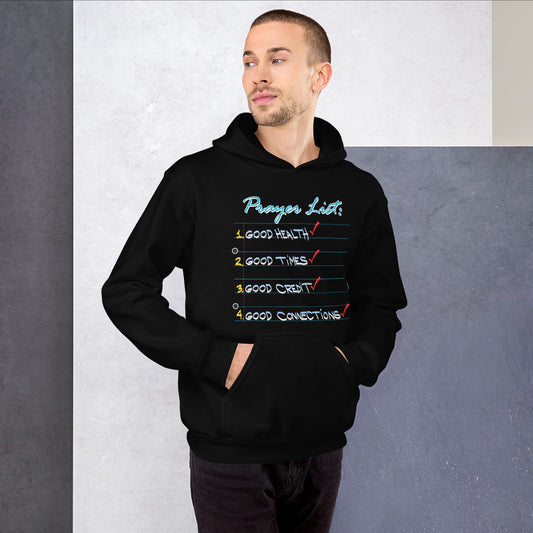 Prayer List Unisex Hoodie